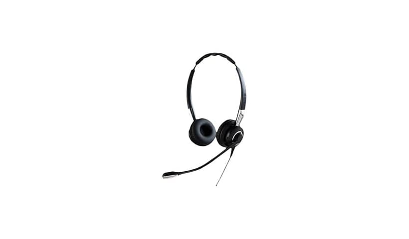 Jabra BIZ 2400 II USB DUO BT - Headset - on-ear - convertible - wireless - Bluetooth